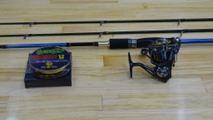 Combo 620k - Cần lure 2 ngọn,Máy Deukio DA 3000,Dây Toman X8