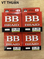 Thông Số Dây PE Shimano BB Braid 200m
