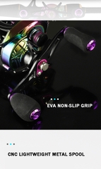 Máy câu cá BAITCASSTING REEL AURORA 200
