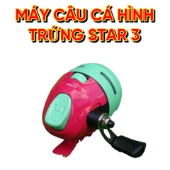 Máy câu cá hình trứng Star 3