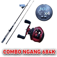 COMBO 684K | Cần Daiwa Sweepfire + Máy Proberos VHC + PE Jof X4