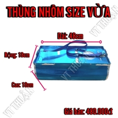Thùng nhôm đựng cá