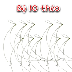 Thẻo câu tôm - thẻo đôi tóm sẵn thủ công