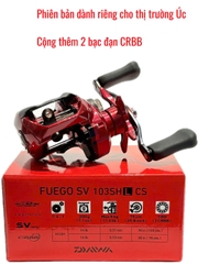 Máy Câu Ngang Daiwa Fuego SV 103SHL CS – Chính Hãng, Giá Tốt Nhất