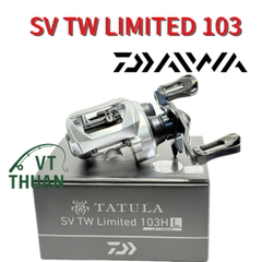 Máy Câu Ngang Daiwa Tatula SV TW Limited 103HL – Chính Hãng, Made in Thailand