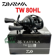 Máy Câu Daiwa Tatula TW 80HL – Hàng Chính Hãng Made in Thailand!