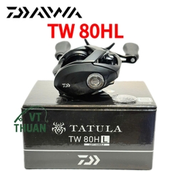 Máy Câu Daiwa Tatula TW 80HL – Hàng Chính Hãng Made in Thailand!