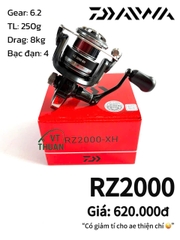 [VT THUẬN] Máy câu Daiwa RZ 2025 New mẫu mới nhất hiện nay đầy đủ các szie