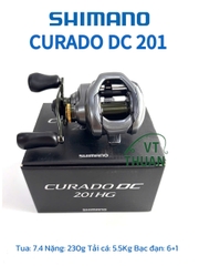 Máy ngang Shimano Curado DC 201HG