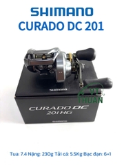 Máy ngang Shimano Curado DC 201HG