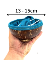 Giỏ đựng nhái bằng gáo dừa