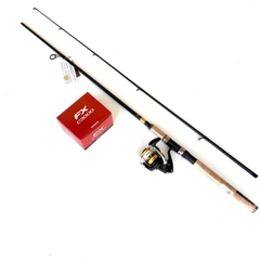 Combo Lure 780K | Cần Daiwa SweepFire + Máy Shimano FX