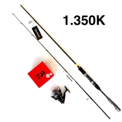 Combo Lure 1.350K | Cần daiwa CrossFire X + Máy Daiwa RZ