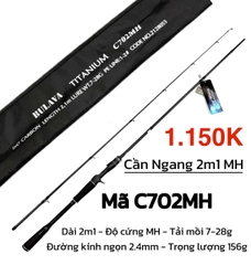 Cần Lure Bulava Titanium Khoen Fuji Oring Chính Hãng