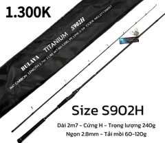 Cần Lure Bulava Titanium Khoen Fuji Oring Chính Hãng