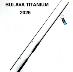Cần Bulava Titanium Pro 2026 Đầu Bu Fuji Alconite