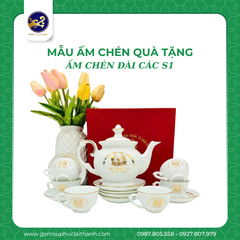 Ấm chén Đài Các S1