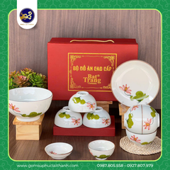 SET QUÀ TẶNG BÁT ĐĨA CAO CẤP