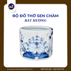 Bộ đồ thờ Sen Chàm