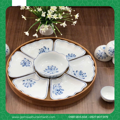 BỘ BÁT ĐĨA LIÊN HOA