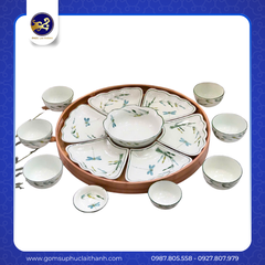 BỘ HOA MẶT TRỜI TRÚC CHUỒN