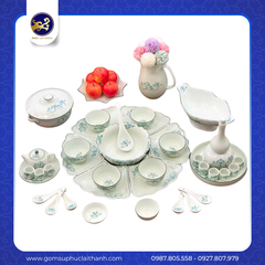 BỘ HOA MẶT TRỜI SEN XANH