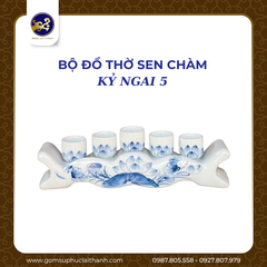 Bộ đồ thờ Sen Chàm