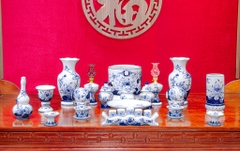 Bộ đồ thờ Bạch Ngọc Liên Hoa