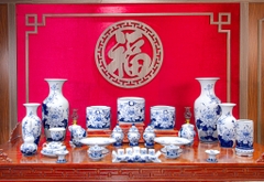 Bộ đồ thờ Bạch Ngọc Liên Hoa