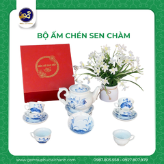 BỘ ẤM CHÉN SEN TRÀM
