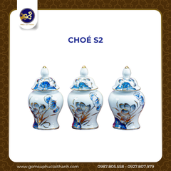 BỘ ĐỒ THỜ SEN CHÀM VÀNG KIM