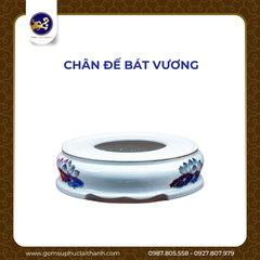 BỘ ĐỒ THỜ SEN CHÀM VÀNG KIM