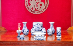 Bộ đồ thờ Bạch Ngọc Liên Hoa