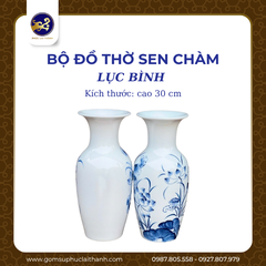 Bộ đồ thờ Sen Chàm