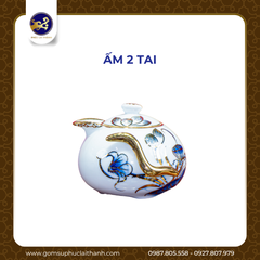 BỘ ĐỒ THỜ SEN CHÀM VÀNG KIM