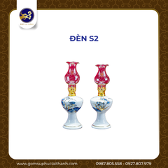 BỘ ĐỒ THỜ SEN CHÀM VÀNG KIM