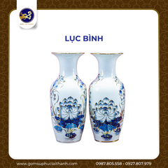 BỘ ĐỒ THỜ SEN CHÀM VÀNG KIM