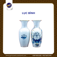 BỘ ĐỒ THỜ SEN CHÀM VÀNG KIM