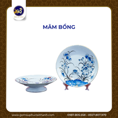 BỘ ĐỒ THỜ SEN CHÀM VÀNG KIM