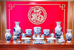 Bộ đồ thờ Bạch Ngọc Liên Hoa