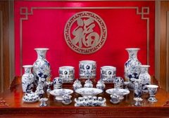 Bộ đồ thờ Vân Hoá Vàng Kim