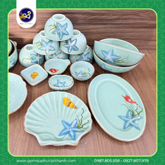 BỘ ĐỒ ĂN ĐẠI DƯƠNG XANH