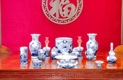 Bộ đồ thờ Bạch Ngọc Liên Hoa