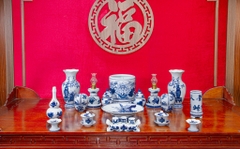 Bộ đồ thờ Gấm Long Vân