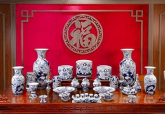 Bộ đồ thờ Vân Hoá Vàng Kim