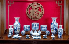Bộ đồ thờ Vân Hoá Liên Hoa