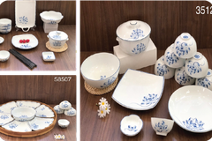 Bộ đồ ăn Liên Hoa Cát Tường