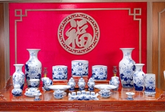 Bộ đồ thờ Bạch Ngọc Liên Hoa