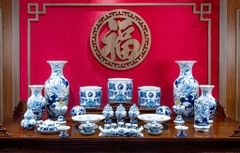Bộ đồ thờ Vân Hoá Liên Hoa