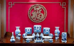 Bộ đồ thờ Vân Hoá Liên Hoa